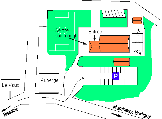Plan du bâtiment
communal